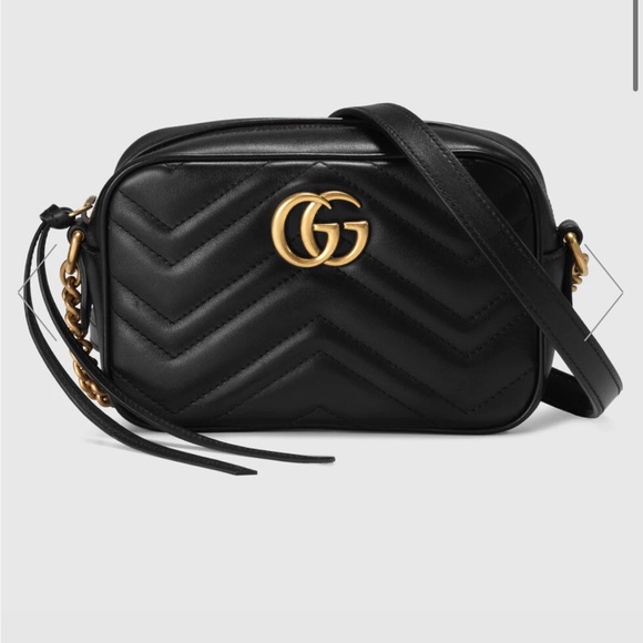 GUCCI GG MARMONT MINI SHOULDER BAG - Picture 1 of 8